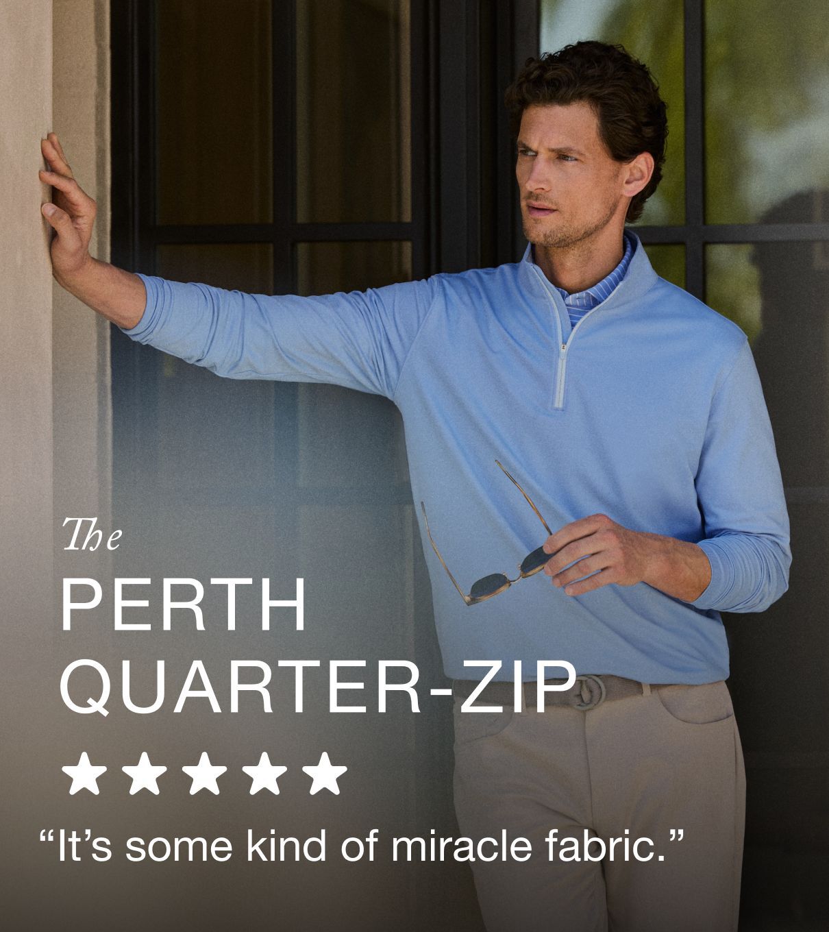 Customer Review of the Perth Quarter-Zip